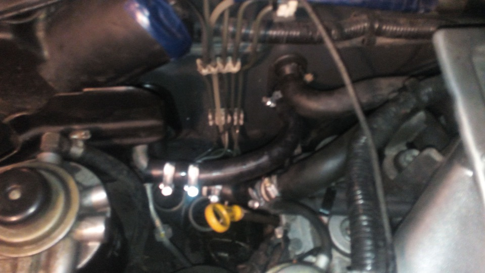 ремонт печки.тосол в радиатор кондиционера. — Nissan Terrano II, 2,7 л ...