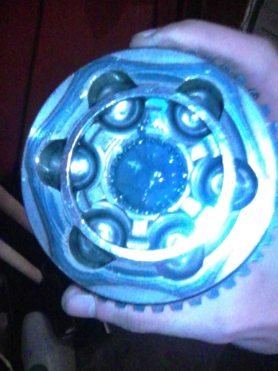 Замена правой гранаты (наружной). — Lada Калина хэтчбек, 1,4 л, 2008 ...