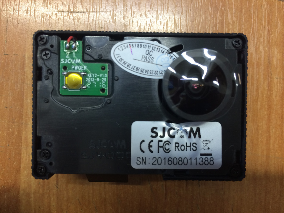 Установка sj4000 в машину