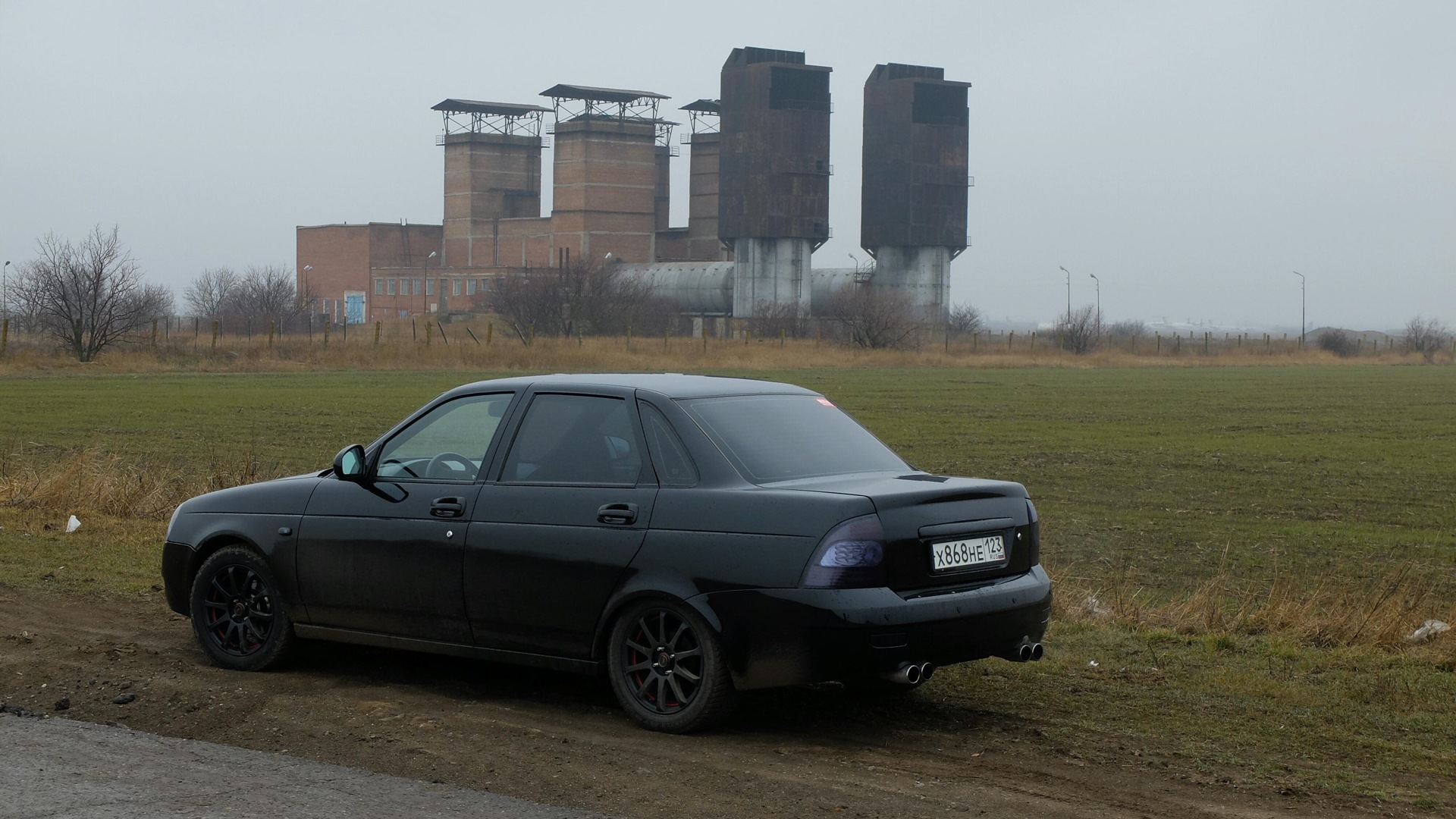 Lada Приора седан 1.6 бензиновый 2008 | =BlackEdition= на DRIVE2