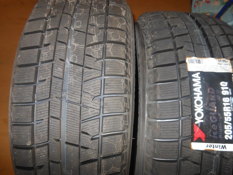 YOKOHAMA ICE GUARD IG50 205/55R16… — Toyota Corolla (140/150), 1,6