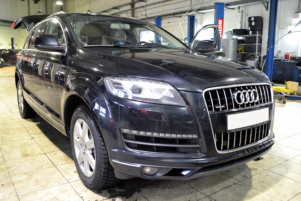 Бампер audi q7