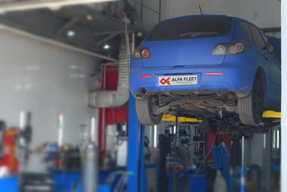 Замена гофры глушителя Mazda — Alfa Fleet на DRIVE2