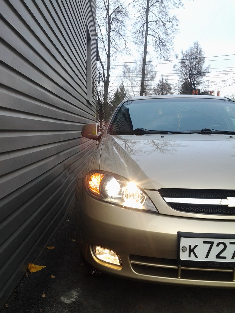 Линзованная оптика. Почти последний штрих. — Chevrolet Lacetti 5D, 1,6 ...