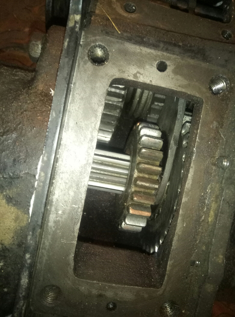 Конические подшипники на раздатку честь 3 — УАЗ 39094, 2,9 л, 2008 года ...