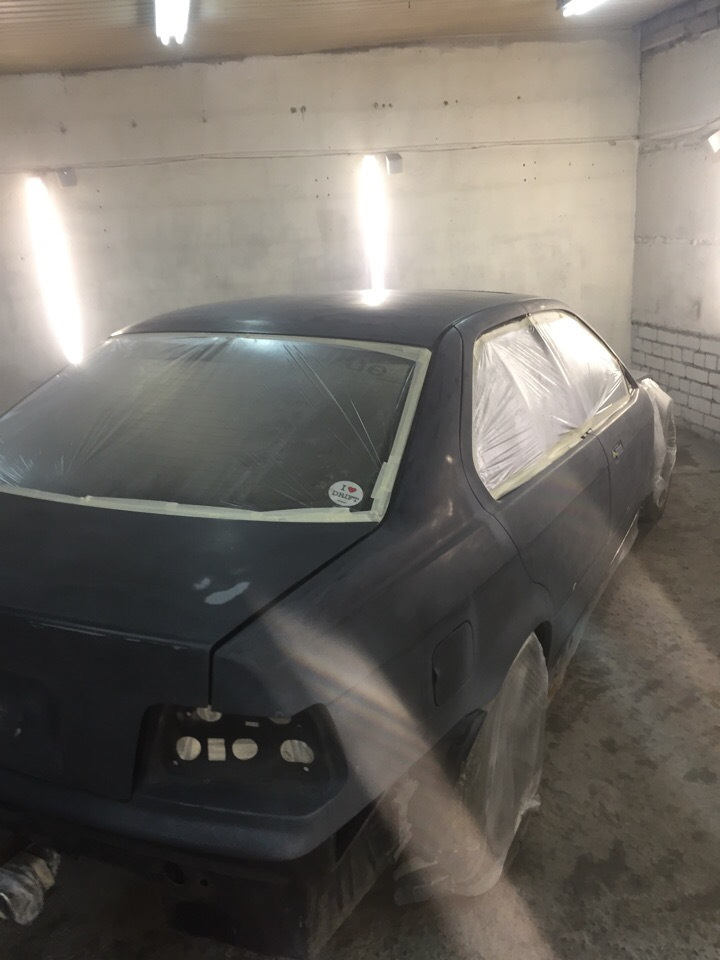 покраска в хамелеон — BMW 3 series (E36), 1,8 л, 1993 года | кузовной ...