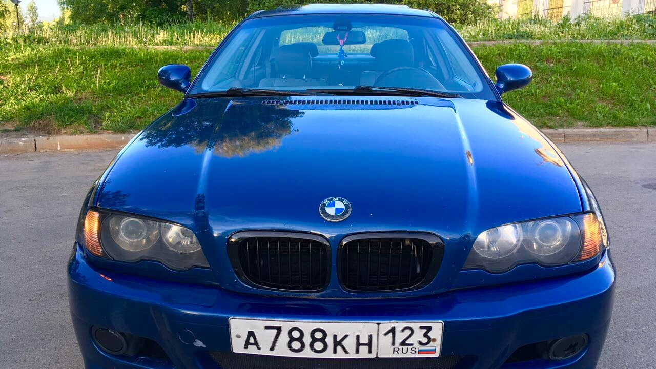 BMW 3 series Coupe (E46) 2.5 бензиновый 2000 | blue confetti на DRIVE2