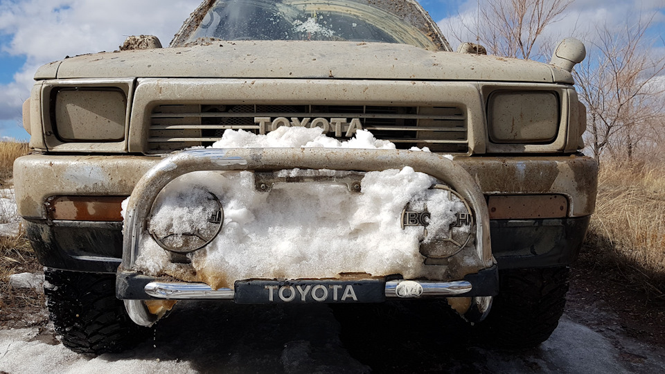 Грязевая резина — Toyota Hilux Surf (2G), 2,4 л, 1991 года | шины | DRIVE2