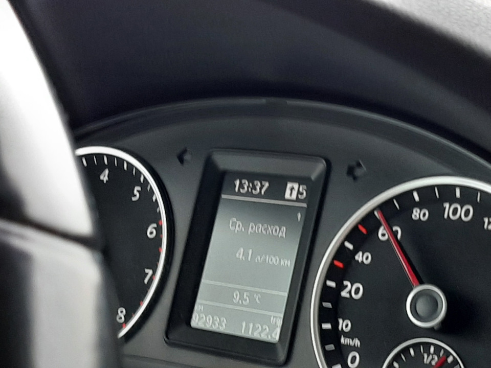 Расход топлива на САХЕ. — Volkswagen Tiguan (1G), 1,4 л, 2012 года ...