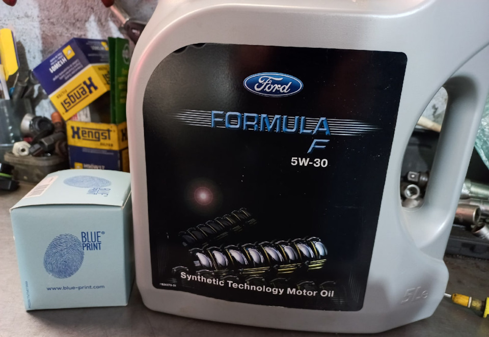 Замена масла — Ford Focus Wagon II, 2 л, 2007 года | визит на сервис ...