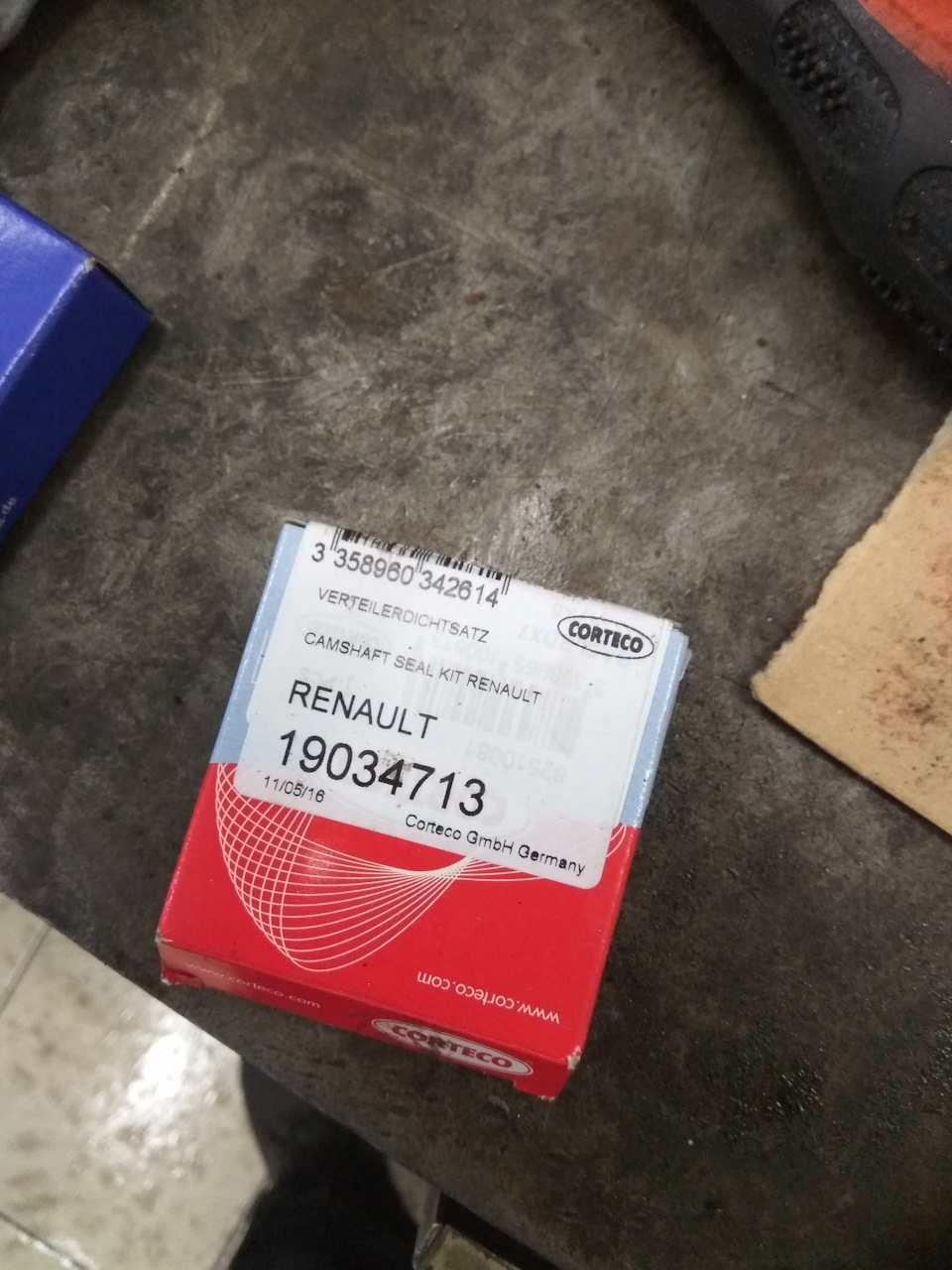 Уплотняющеекольцо,распределительныйвал