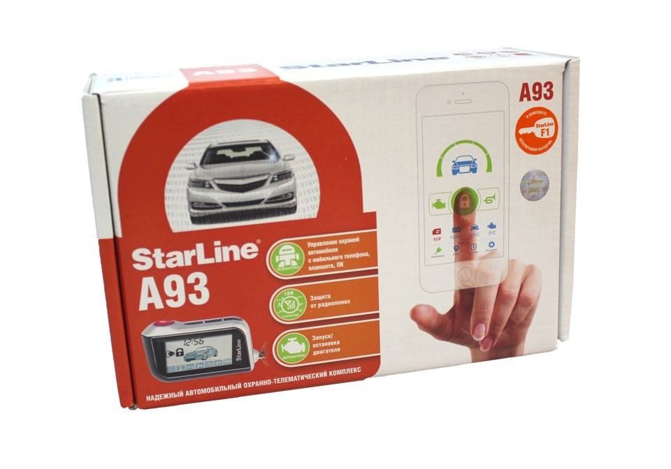 StarLine A93 + откидной ключ — Honda Civic 4D (8G), 1,8 л, 2008 года ...