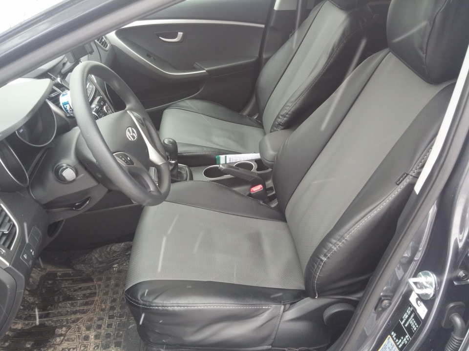 Чехлы в салон — Hyundai i30 (2G), 1,6 л, 2015 года | стайлинг | DRIVE2