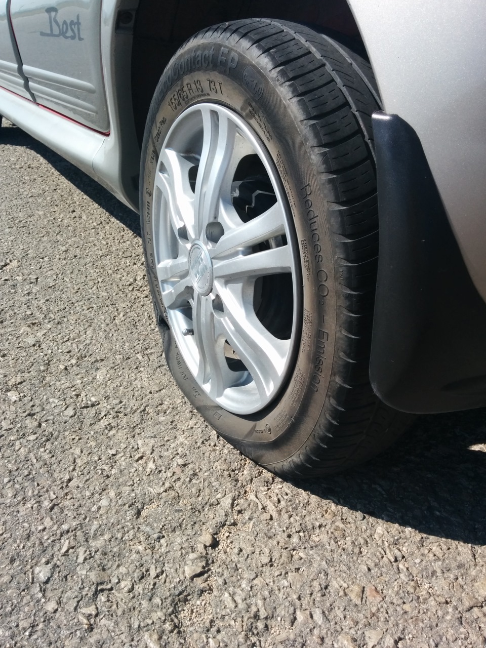 Помогайте ближним своим, или как я пробила колесо… — Daewoo Matiz (M100 ...