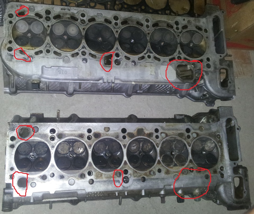 Подойдет ли блок. ГБЦ BMW m50. Головка блока м54 б2.2. ГБЦ БМВ м54 2.2. Блок м54б30 и m52tu.