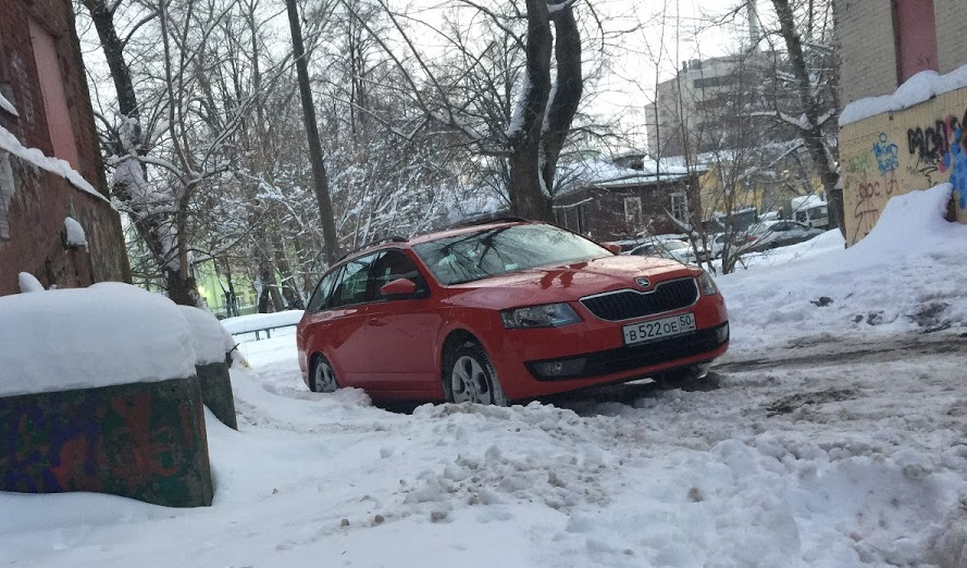 Photo from the logbook Skoda Octavia Combi A7 Mk3