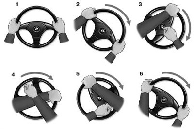 Как правильно крутить руль