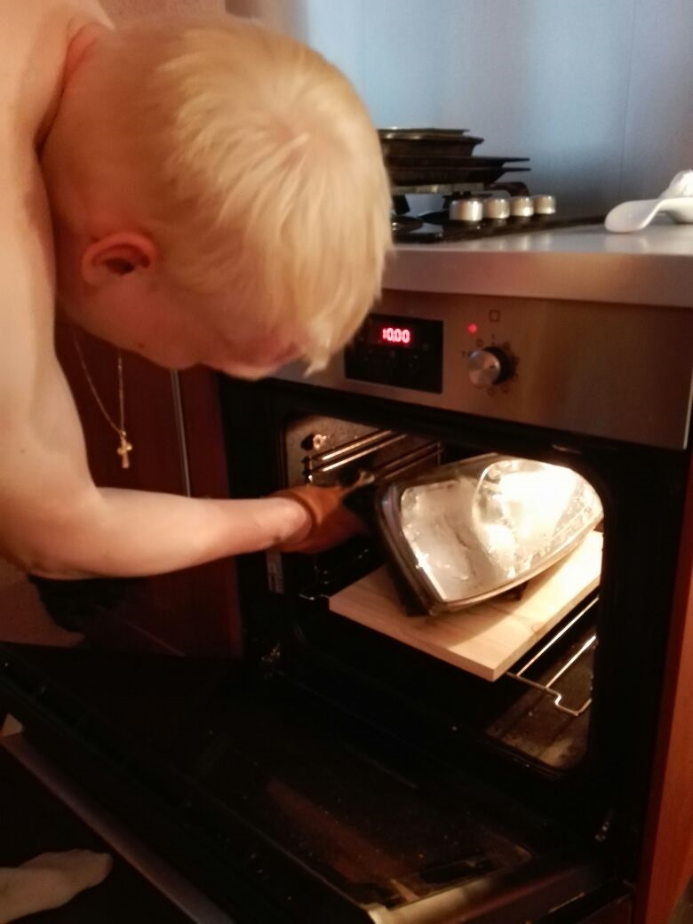 Духовка на 150 градусов и таймер на 10 мин — Lada Калина Хэтчбек (1G)