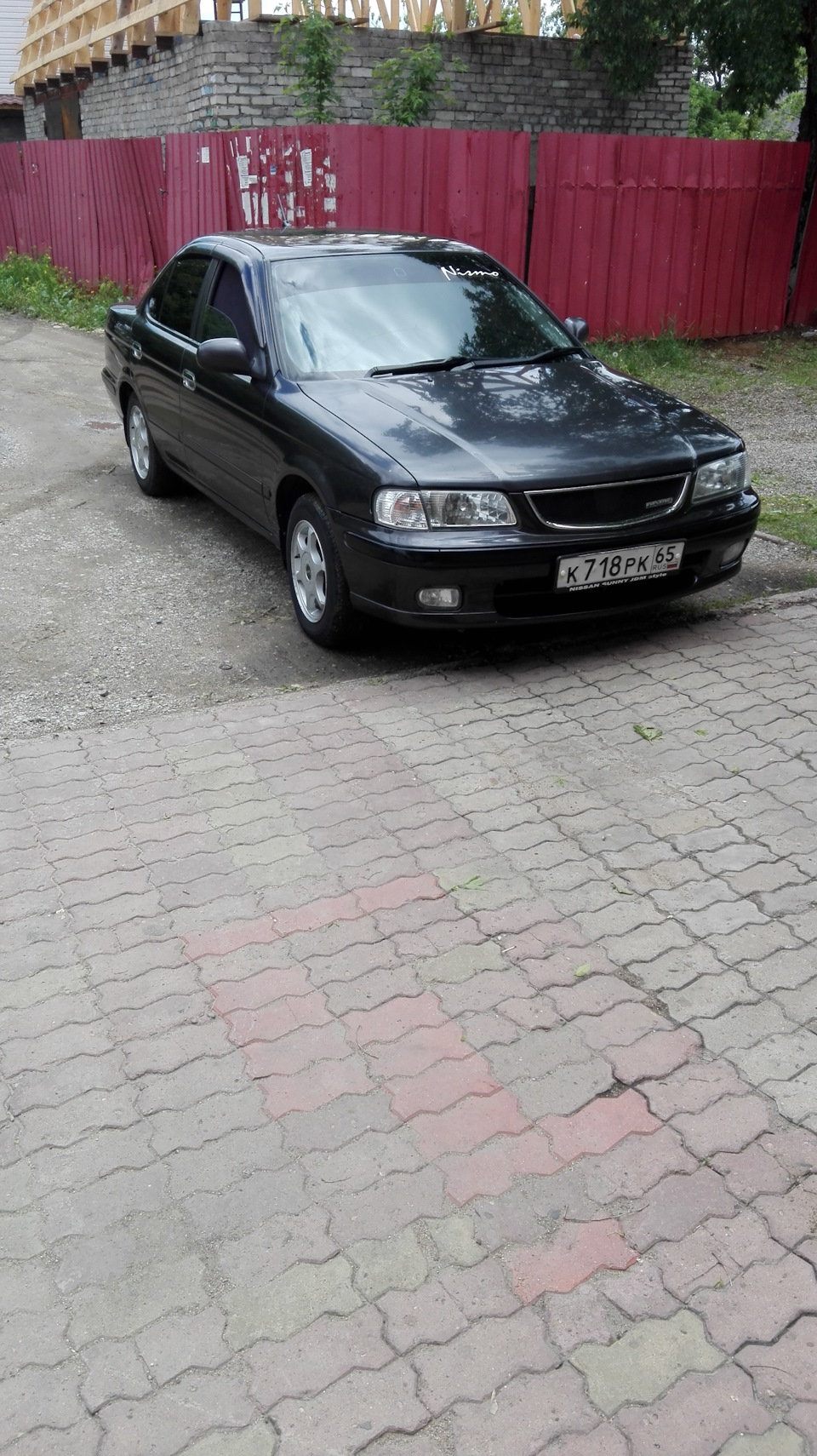 Вырвал сосок камеры не знаю как )))) — Nissan Sunny (B15), 1,5 л, 2002 ...