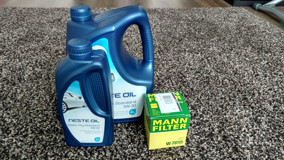 Очередная замена масла (NESTE City Standard 5W-30) — Ford Focus ...