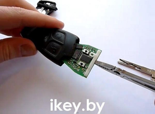 Как разобрать ключ mercedes