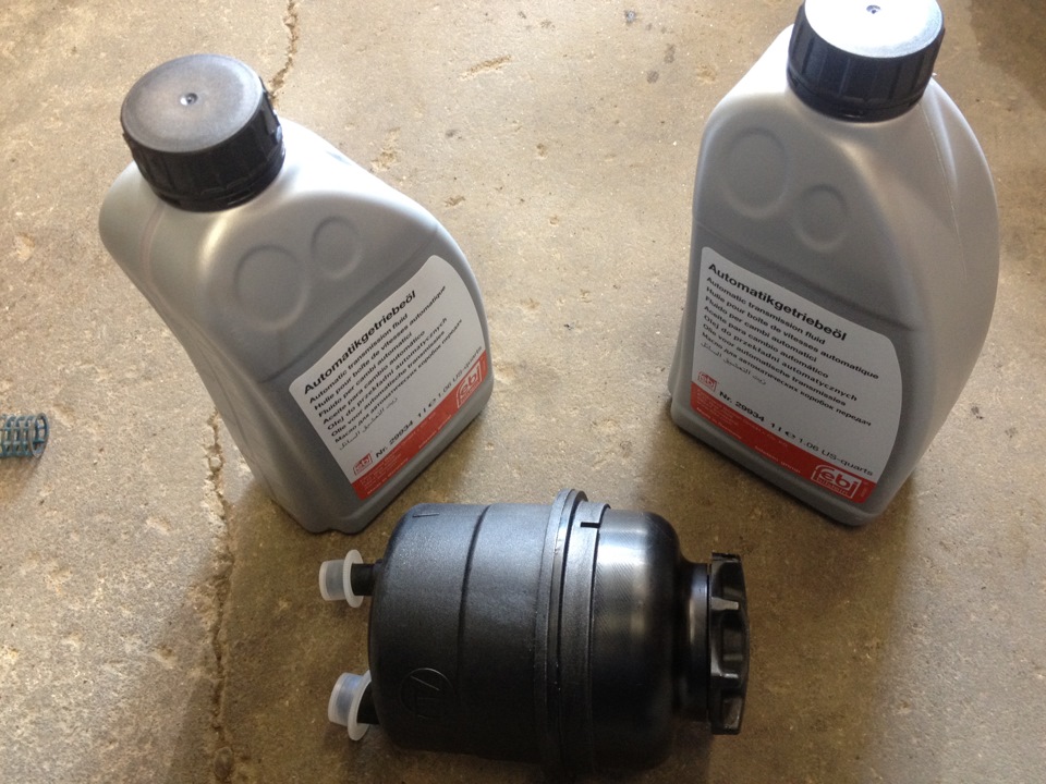 Бачек ГУР и промывка системы — BMW X5 (E53), 4,4 л, 2003 года | своими ...