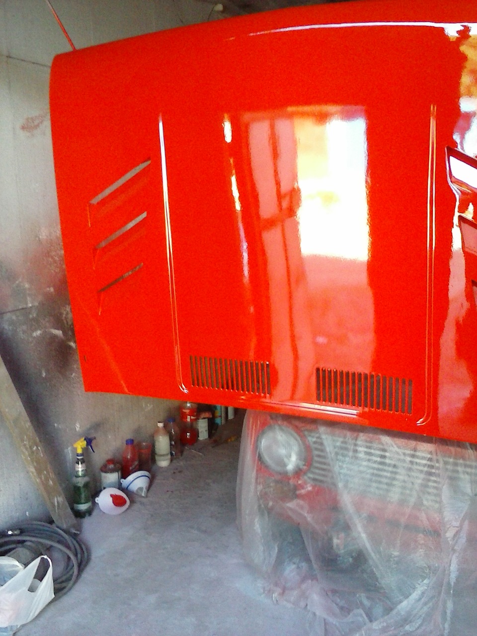 Перекраска капота в цвет машины — Lada 2101, 1,6 л, 1974 года ...