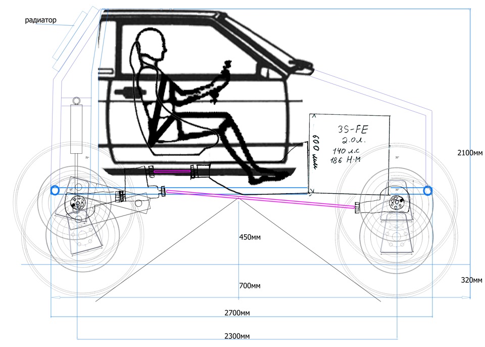 Вариант 9 — РАПТОР прототип, 1,6 л, 2014 года | другое | DRIVE2