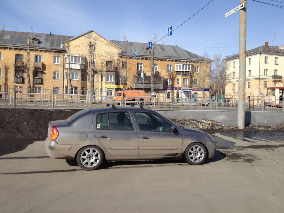 Всем весны — Renault Symbol, 1,4 л, 2004 года | тест-драйв | DRIVE2