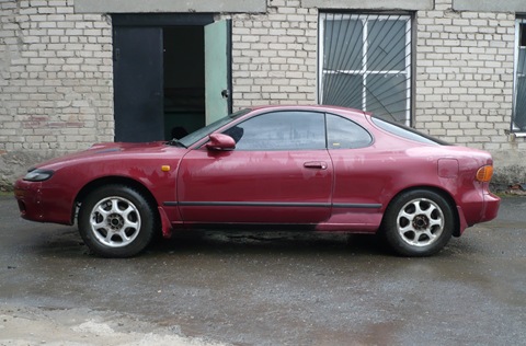 The new color of my race  I periodically update photos - Toyota Celica 20 L 1991