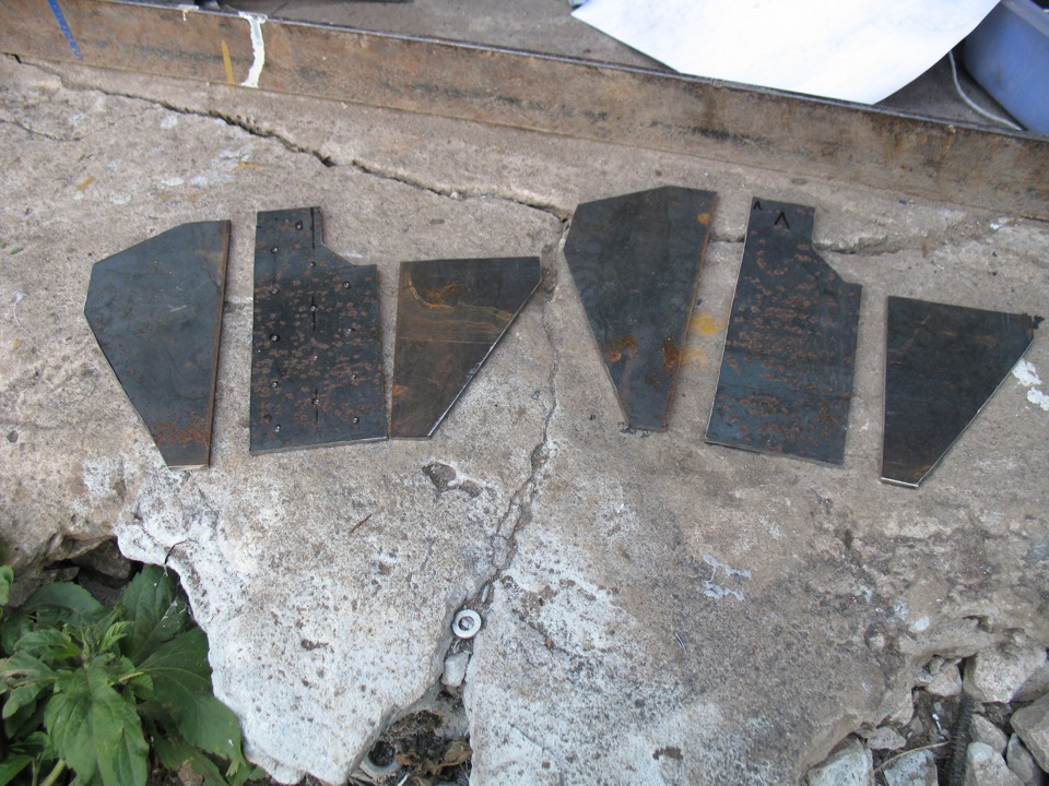 Крепление передних амортизаторов и усиление крепления тяги Панара ...