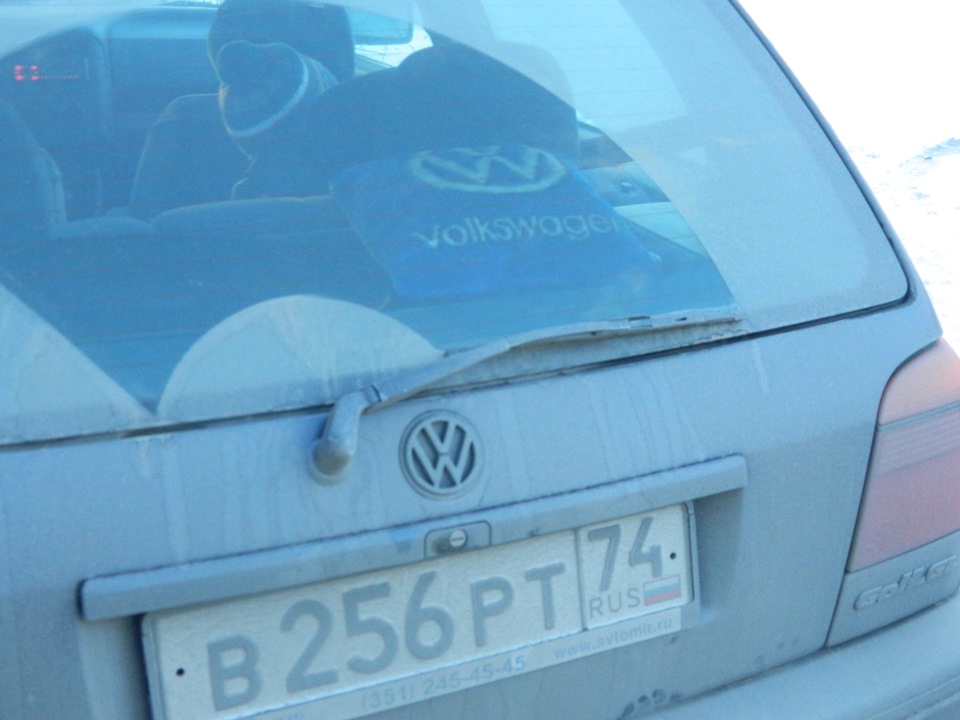 Просто фото грязной машины — Volkswagen Golf Mk3, 1,8 л, 1993 года ...