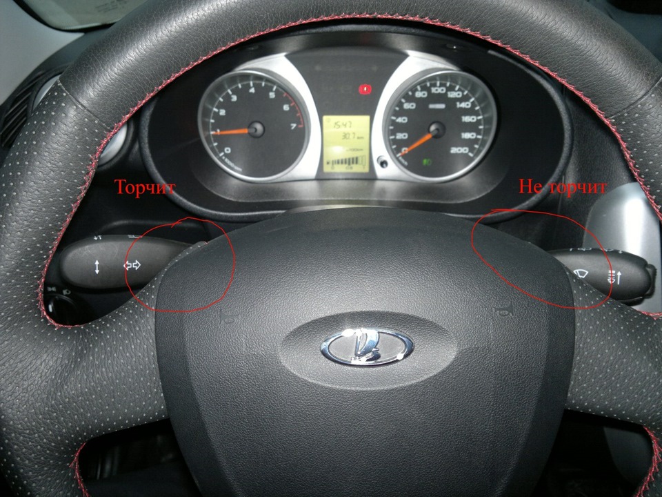 Поменяли руль — Lada Granta Sport, 1,6 л, 2014 года | визит на сервис ...