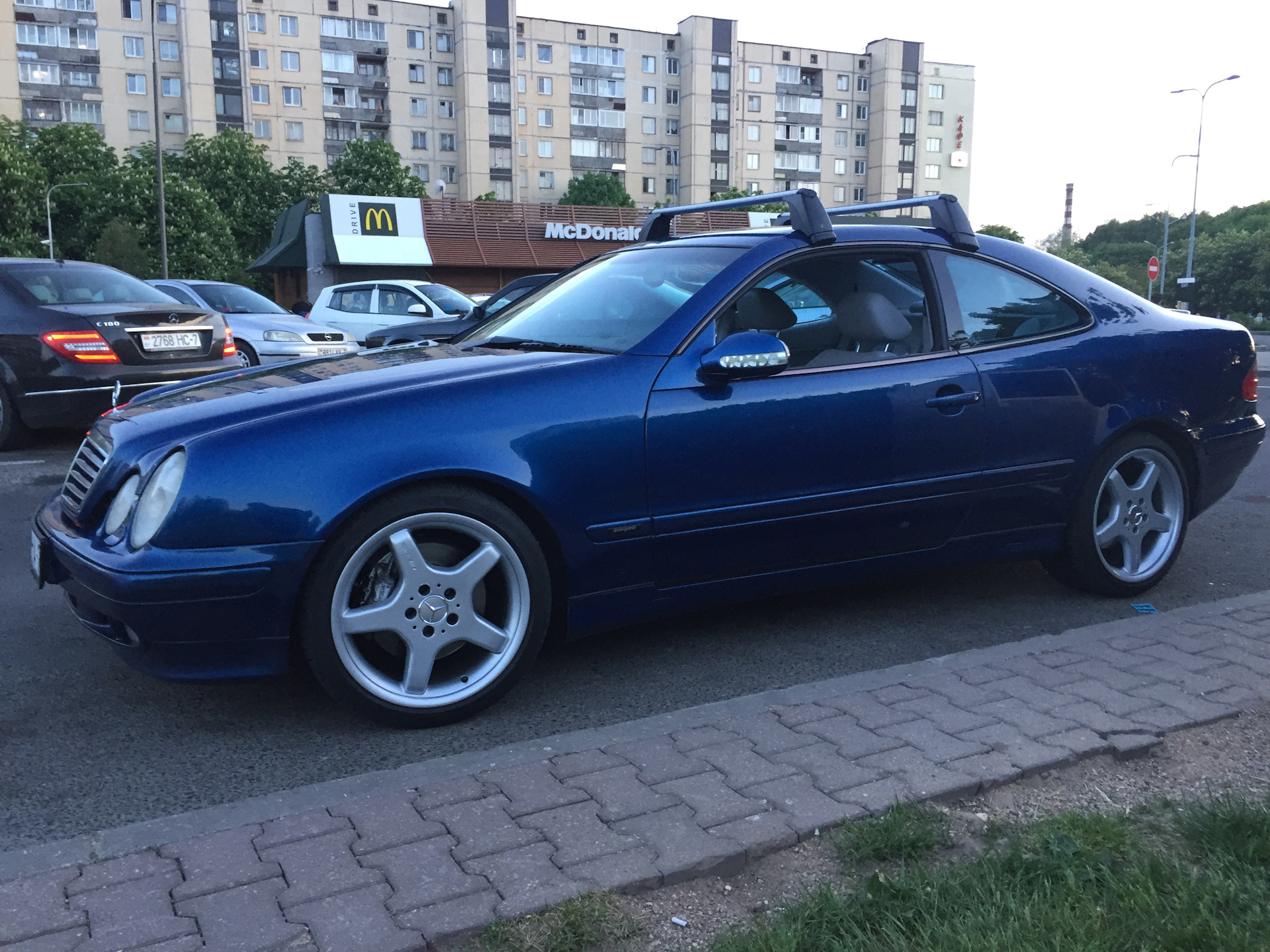 Багажник Mercedes w208