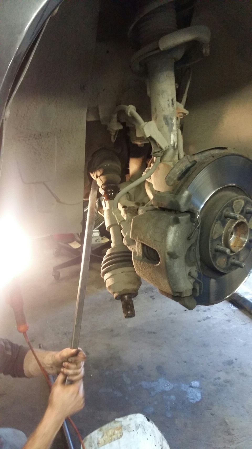 Вот и пришло время левого привода. — Volvo S40 (2G), 2007 года ...