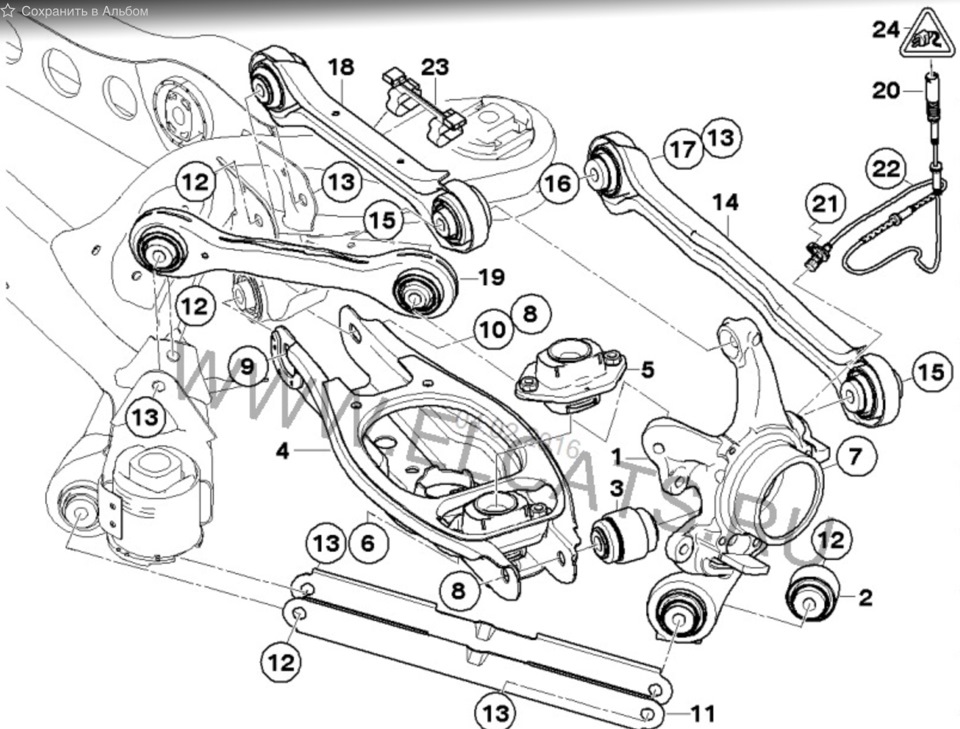 Bmw e90 стуки в передней подвеске