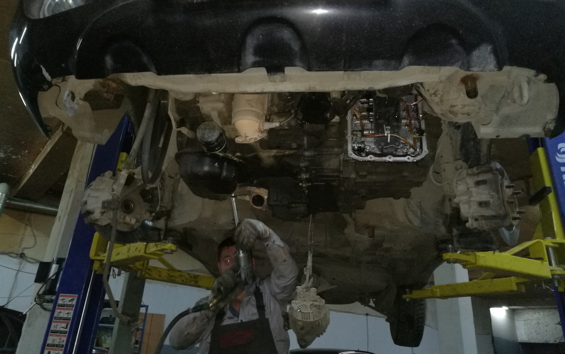 Как снять коробку хендай санта фе Контрактная АКПП - Hyundai Santa Fe (1G), 2,7 л, 2002 года визит на сервис DRIVE