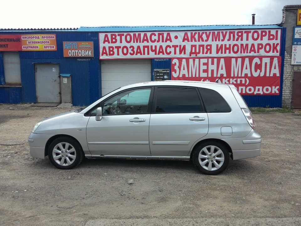 Закончилась эпопея с бамперами — Suzuki Liana, 1,6 л, 2006 года ...
