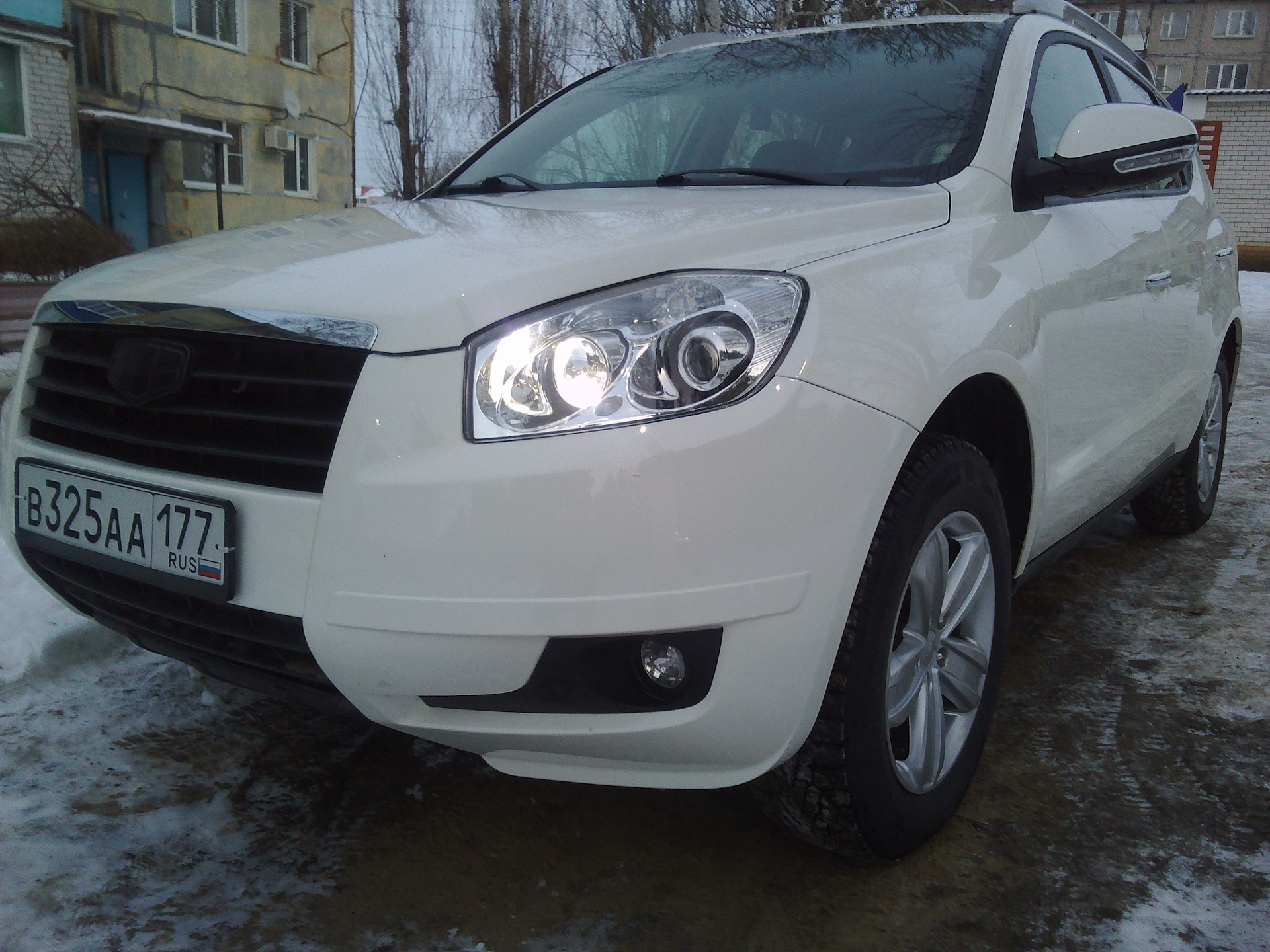 Geely Emgrand x7 мигалки