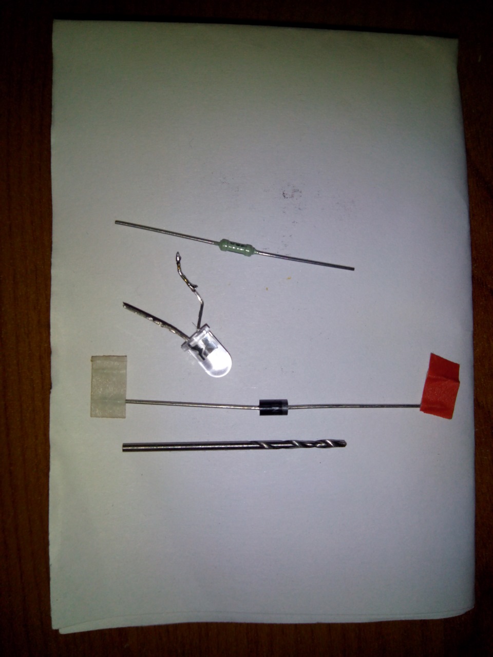 Пайка светодиодов для подсветки центрального воздуховода — Lada 21104 ...