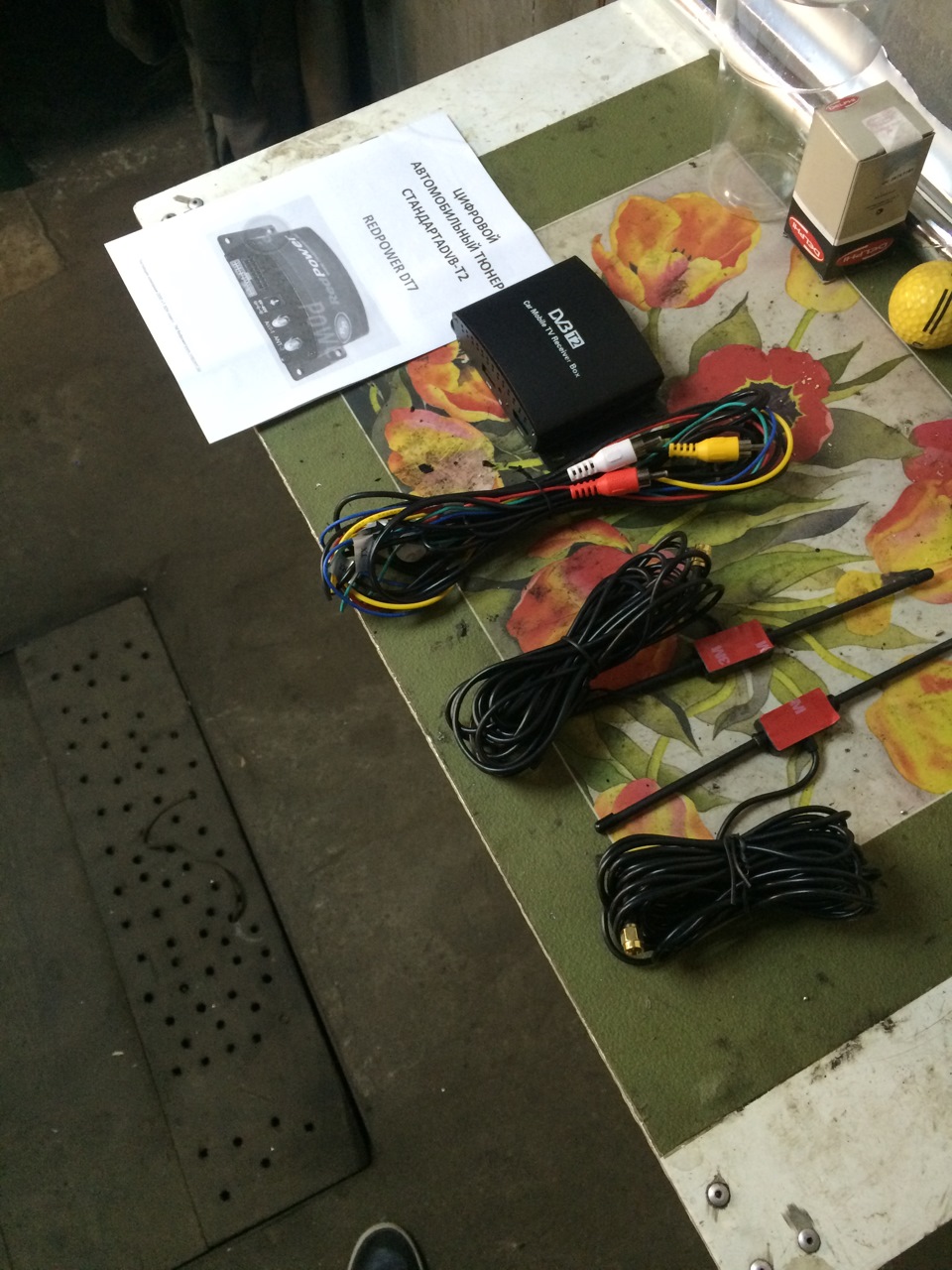 Установка цифрового ТВ тюнера — Volkswagen Golf Variant (Mk3), 1,9 л ...