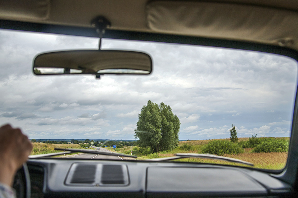 Природа вдоль дорог — ИЖ Москвич 412