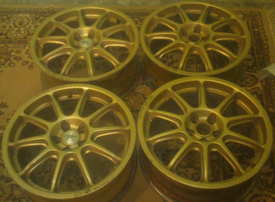 Купил правильные диски на зиму — OZ Prodrive 17" 8j — Subaru Impreza ...