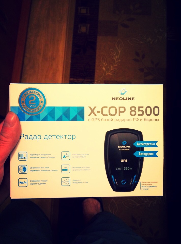 Радар-детектор Neoline X-COP 8500 и его подключение. — Hyundai Solaris ...