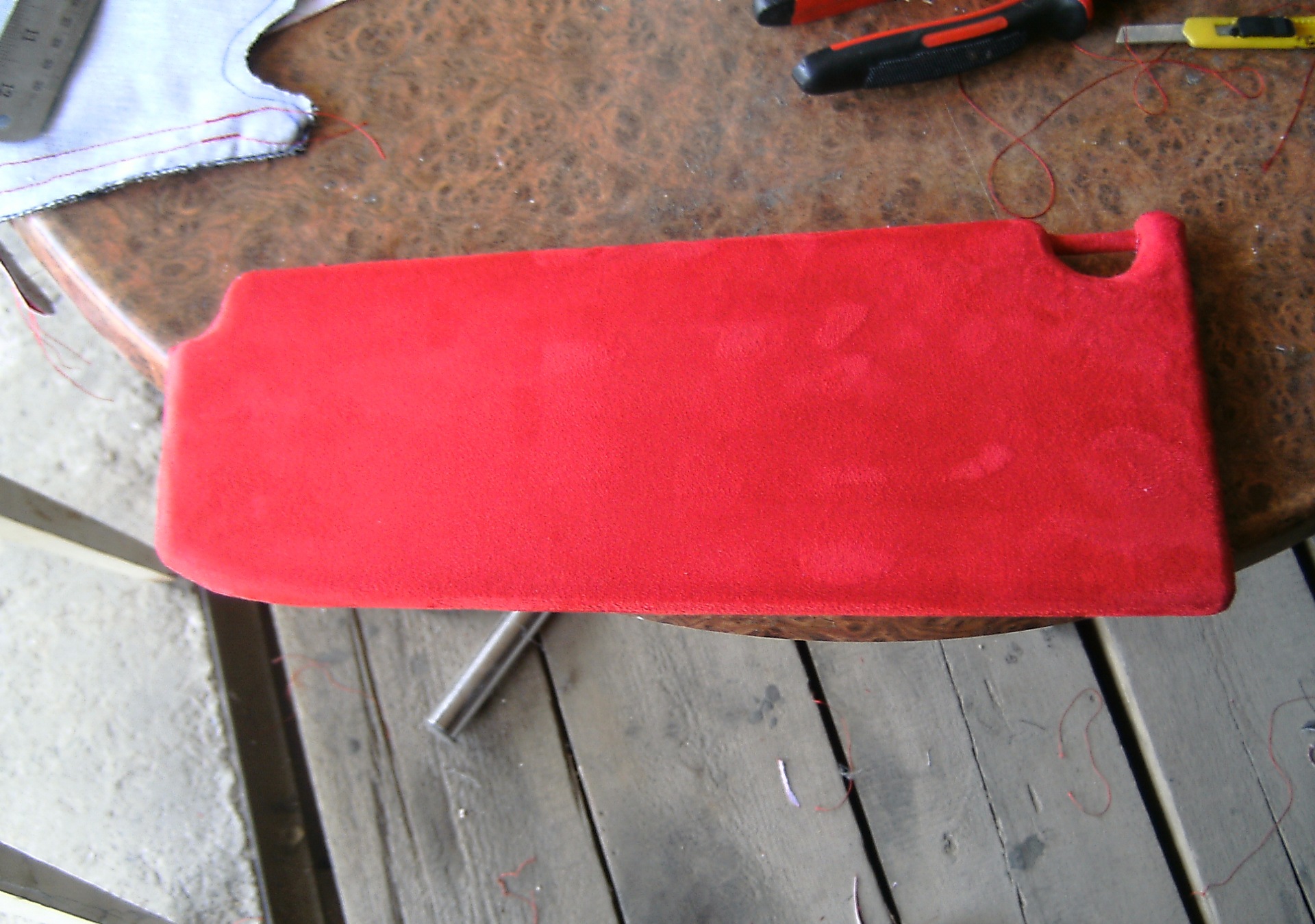 193c688s 960 Как обшить солнцезащитные козырьки авто