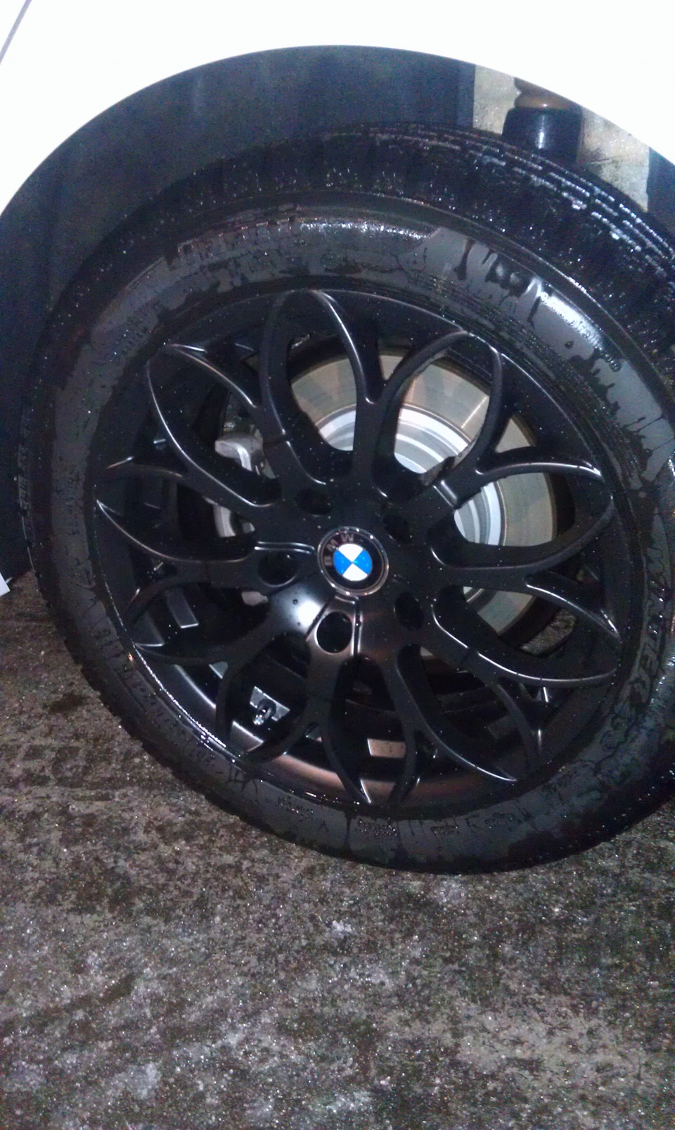 Диски Вайгер цвет Черный матовый — BMW 1 series (F20), 1,6 л, 2012 года ...