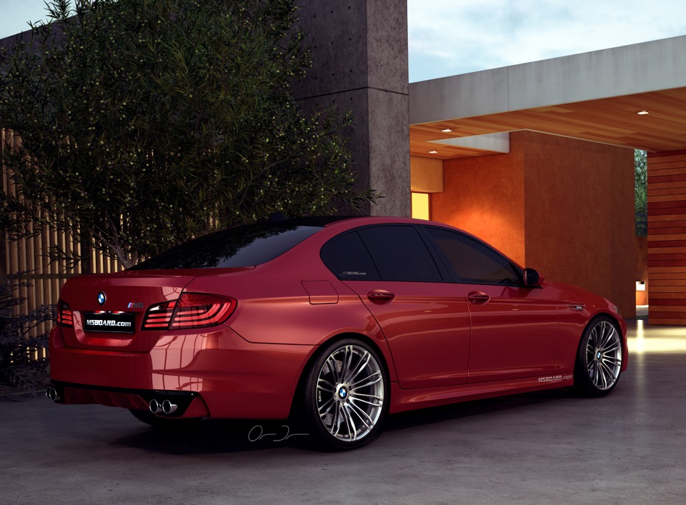 BMW f10 Grey Tuning