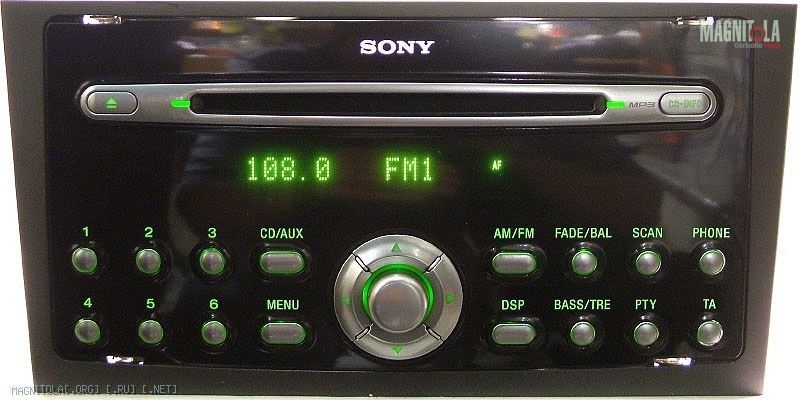 Магнитола Sony 6000CD — Ford Mondeo III, 2 л, 2004 года | автозвук | DRIVE2