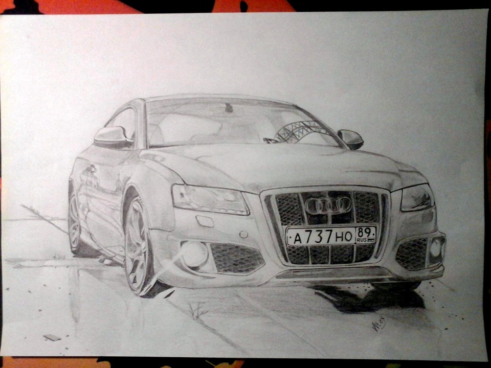 Пятничный сюрпризик) — Audi A5 (1G), 3,2 л, 2008 года | просто так | DRIVE2