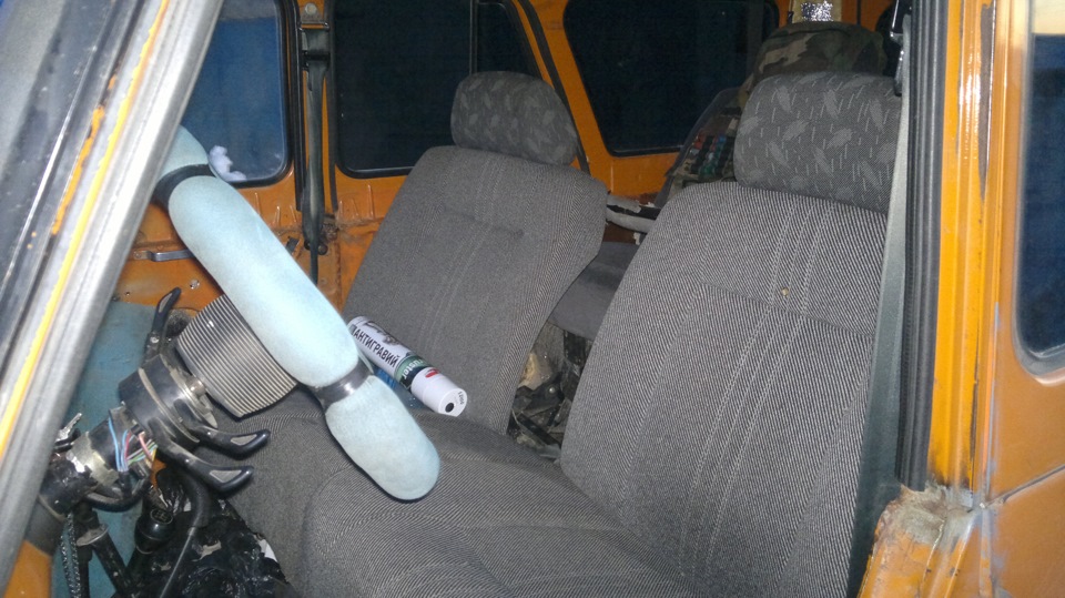 переделка сидений — УАЗ 31514, 2,5 л, 1995 года | тюнинг | DRIVE2